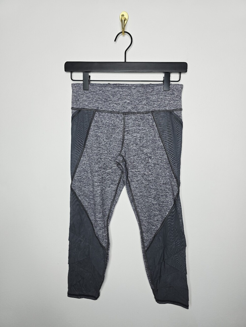 Ivivva by Lululemon Cropped Leggings Size 14 Heathered Grey